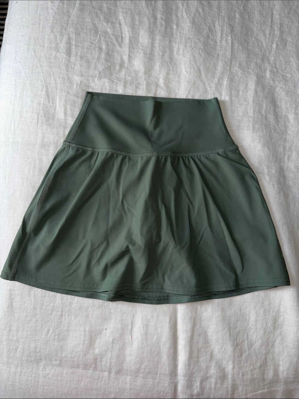 NWT Lululemon Align Skirt Olive Green Size 2 (specific color is Gray Eucalyptus)